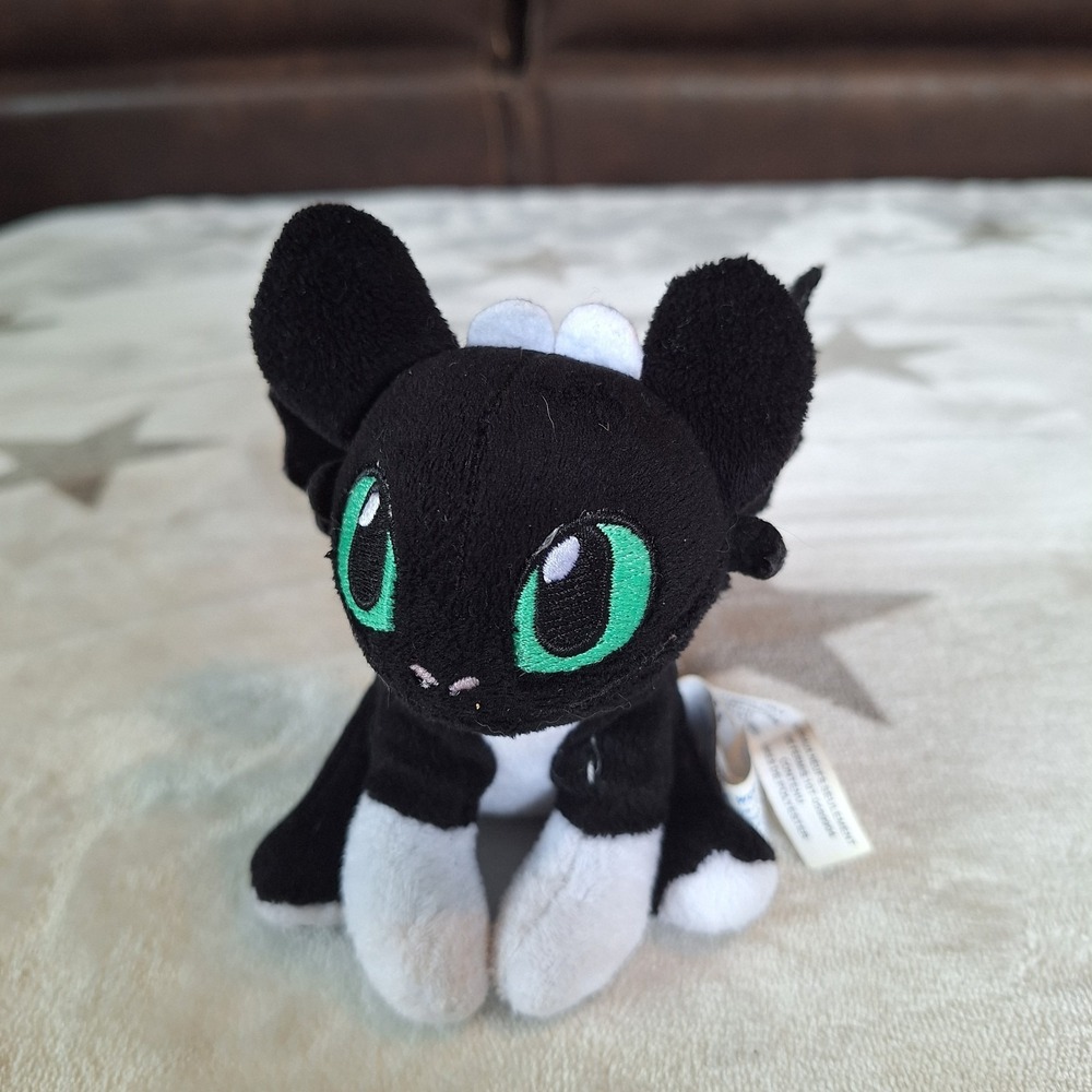 Build A Bear How to Train Your Dragon Night Light Baby Ruffrunner 6" Plush